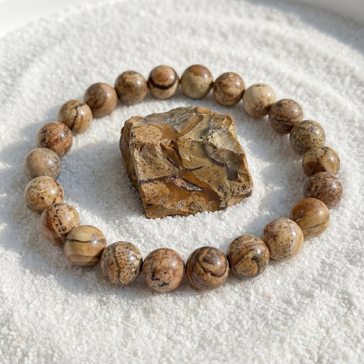 Bracelet Jaspe Paysage