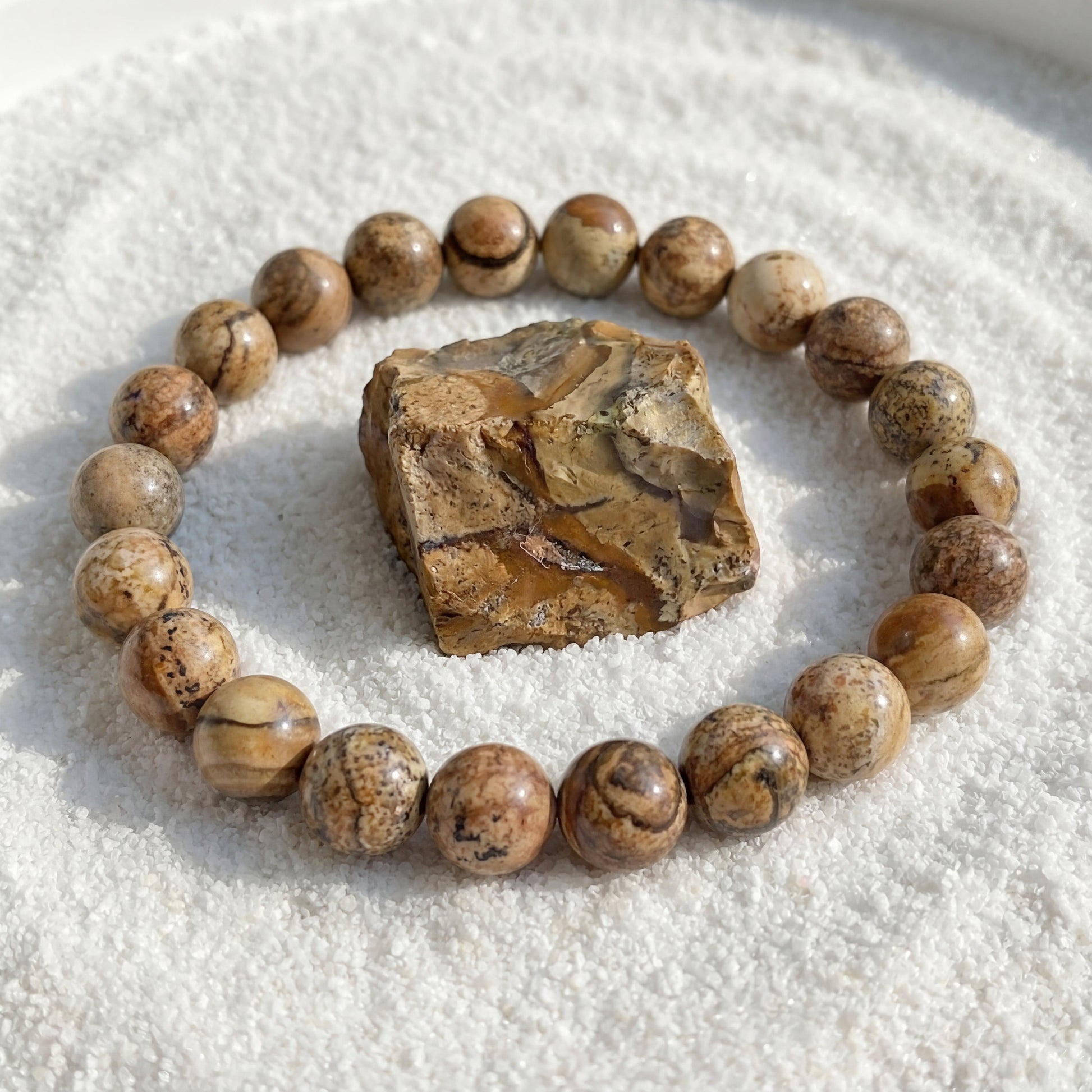 Bracelet Jaspe Paysage