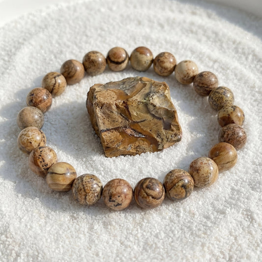 Bracelet Jaspe Paysage