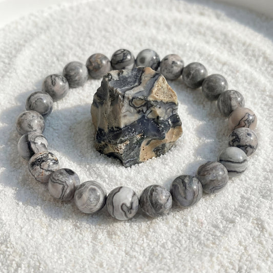 Bracelet Jaspe Picasso