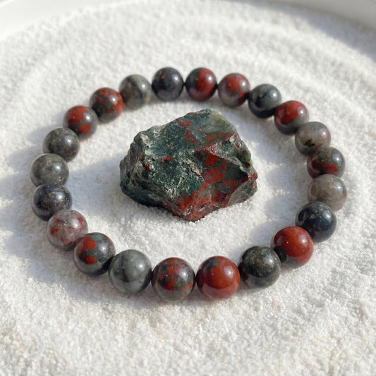 Bracelet Jaspe Sanguin