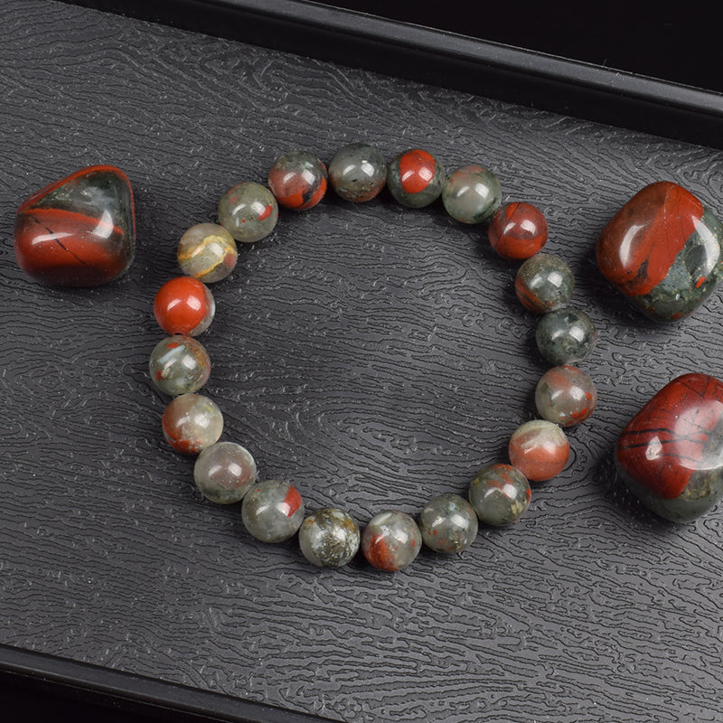 Bracelet Jaspe Sanguin