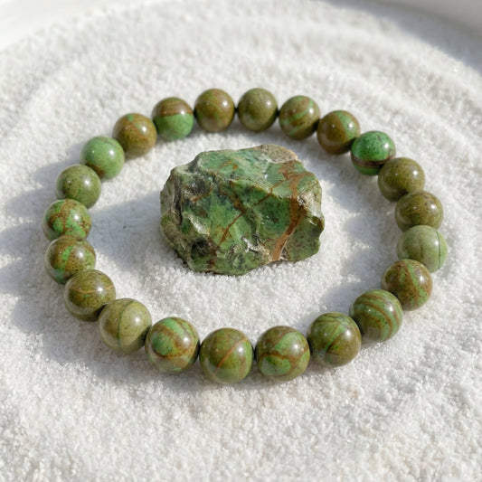 Bracelet Jaspe Vert