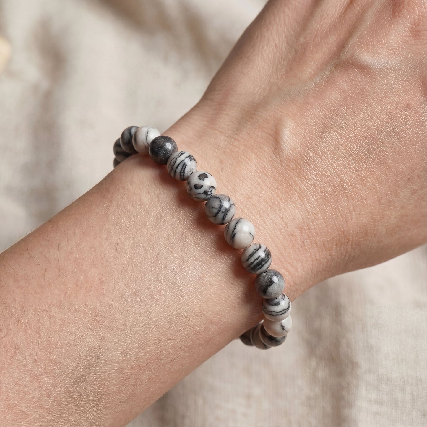 Bracelet Jaspe Zébre