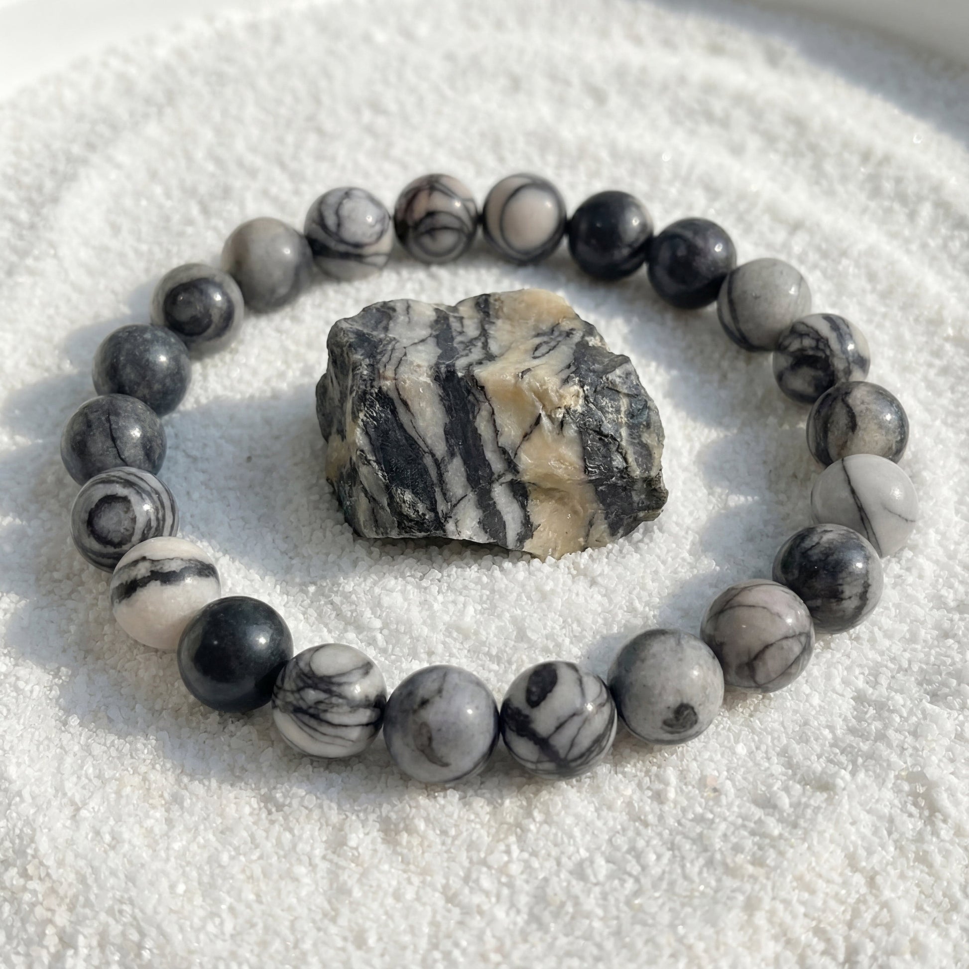 Bracelet Jaspe Zébre