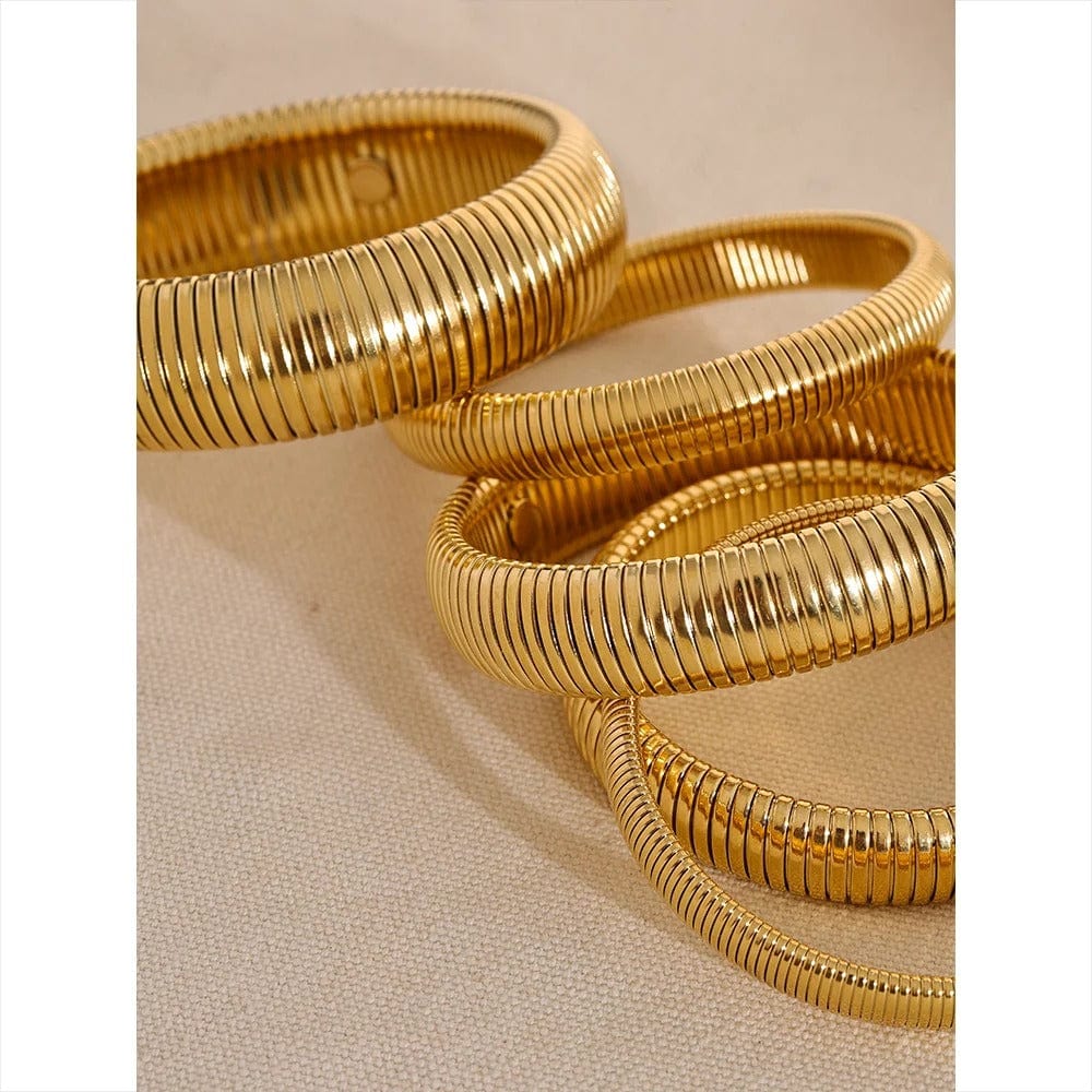 Bracelet Jonc Acier Femme 8-20mm