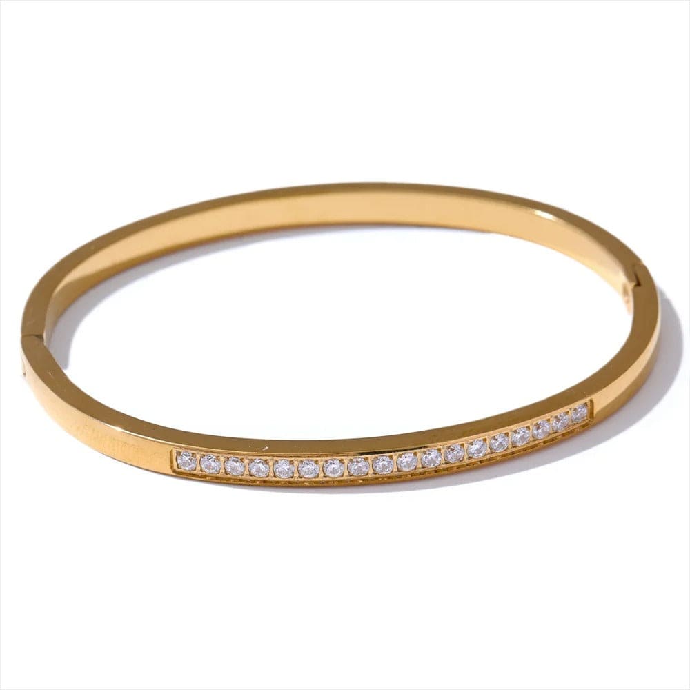 bracelet jonc doré femme Or