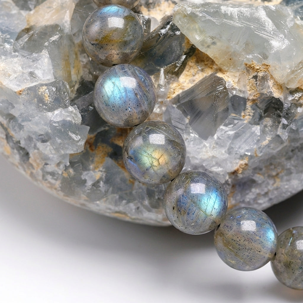 Bracelet Labradorite 6/8mm Pierre Naturelle | WristArt