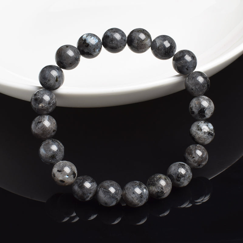 Bracelet Labradorite Noire
