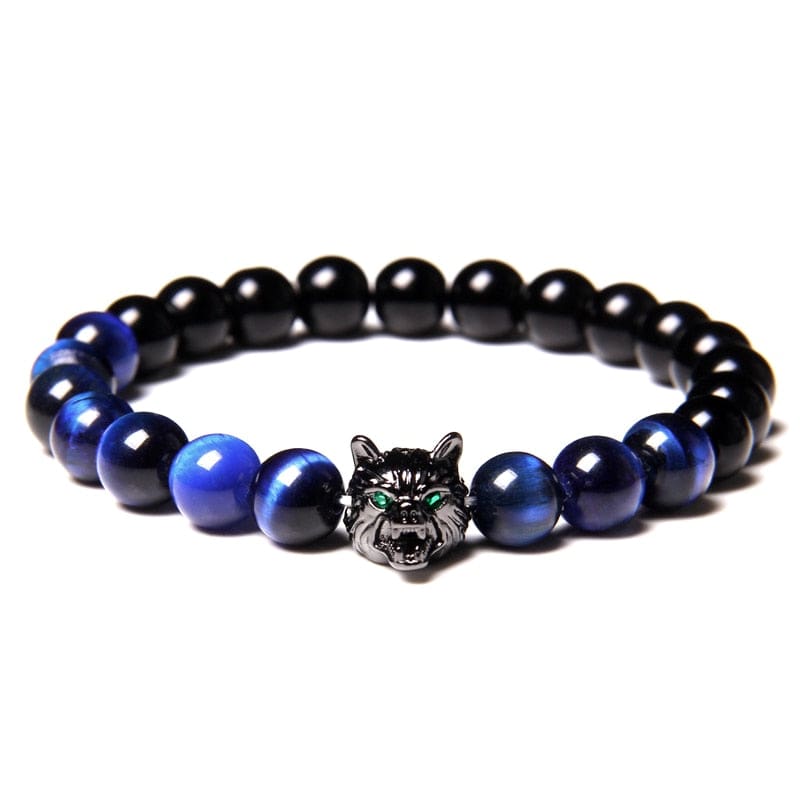 Bracelet loup Bleu
