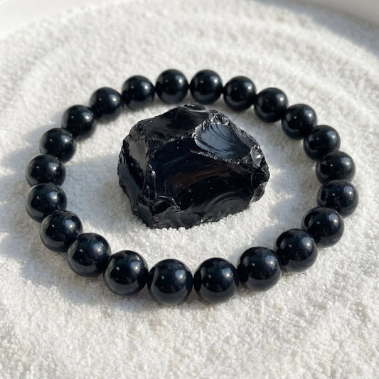 Bracelet Obsidienne