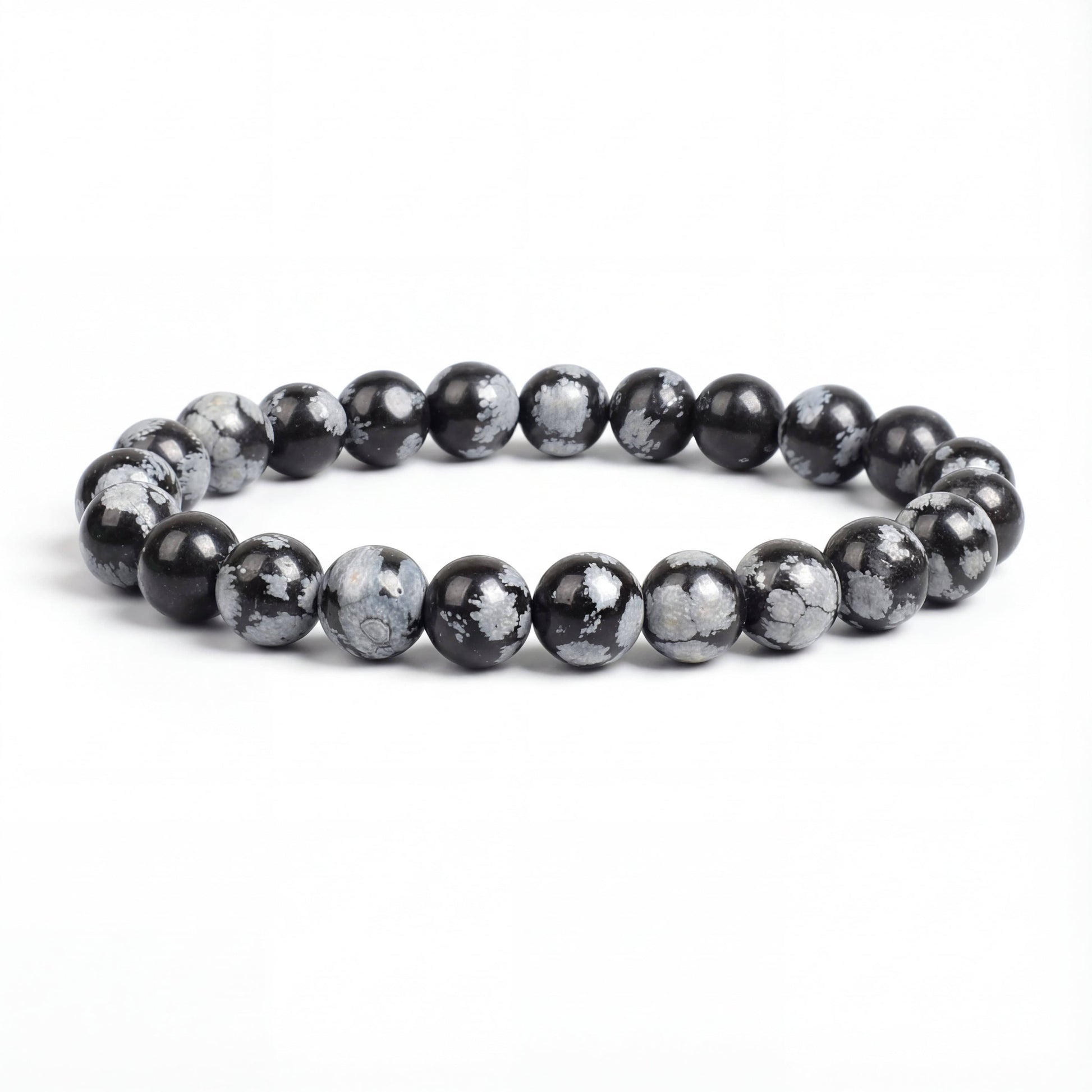 Bracelet Obsidienne Neige