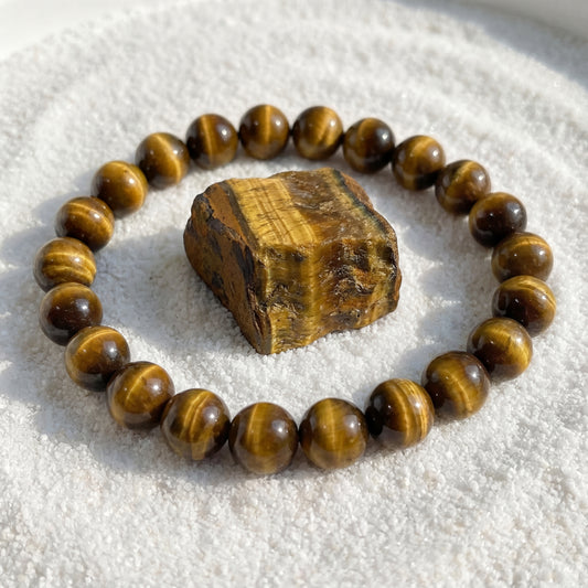 Bracelet Œil de Tigre – Protection & Confiance | Pierre Naturelle