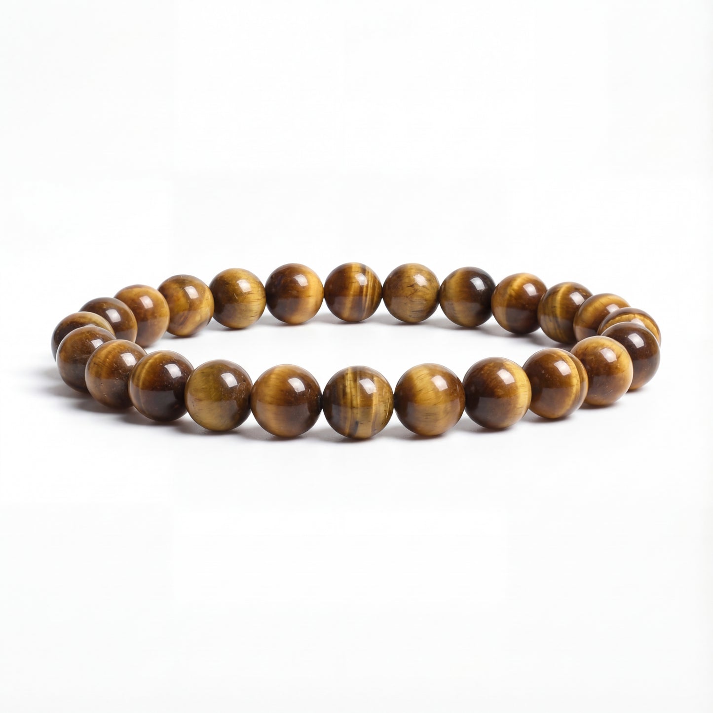 Bracelet Œil de Tigre – Protection & Confiance | Pierre Naturelle 17cm / 6mm