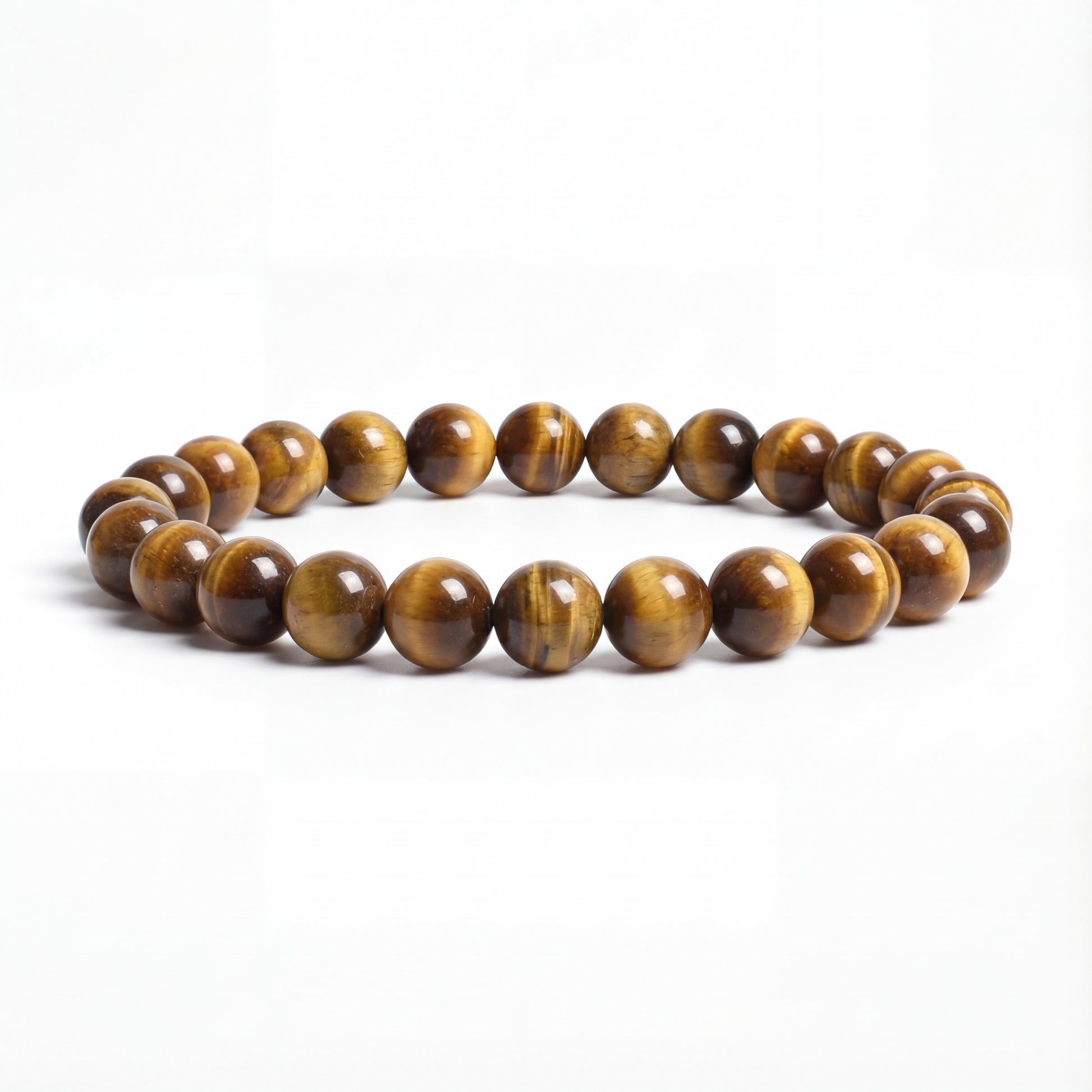 Bracelet Œil de Tigre – Protection & Confiance | Pierre Naturelle 17cm / 6mm