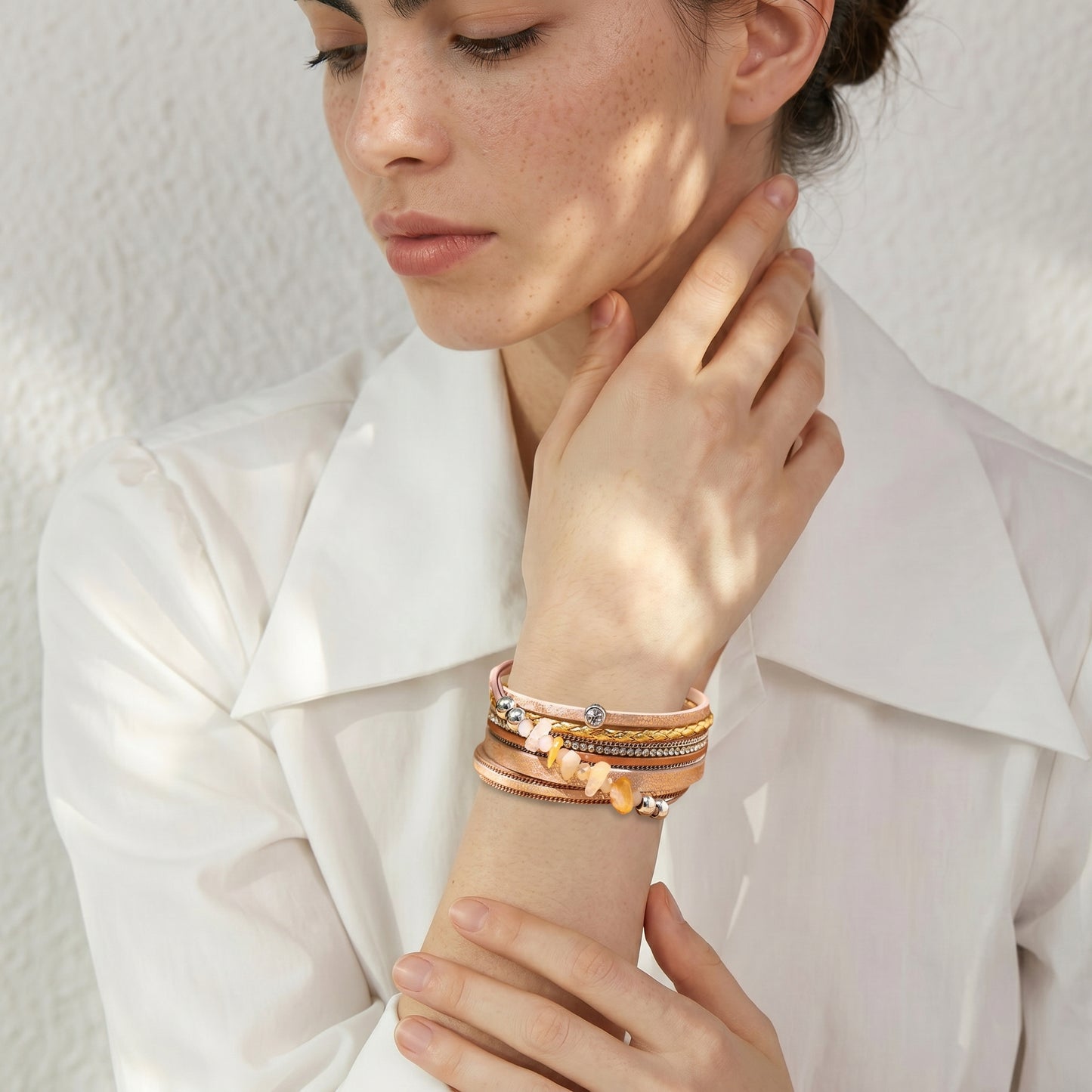 bracelet perle fantaisie femme