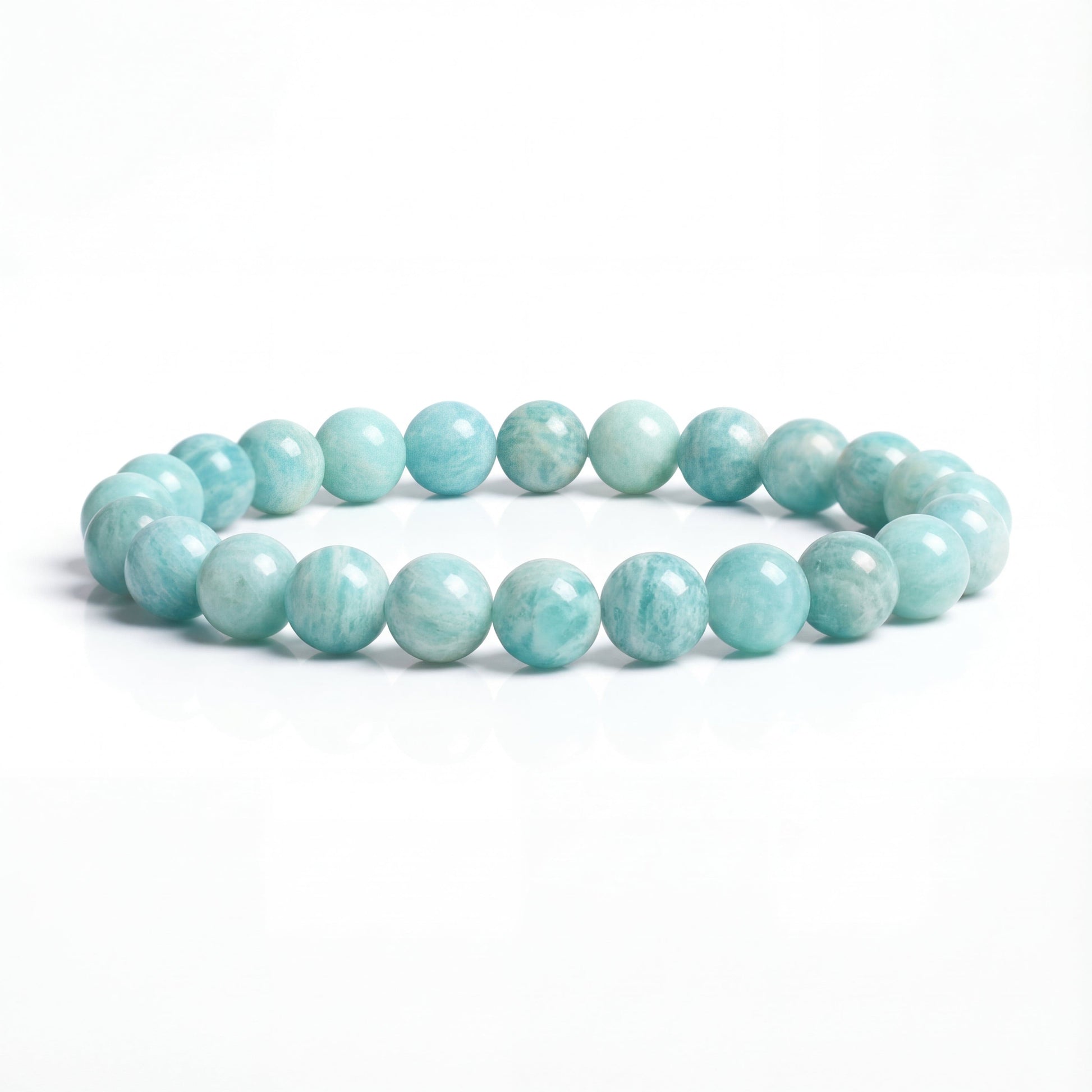 Bracelet pierre amazonite