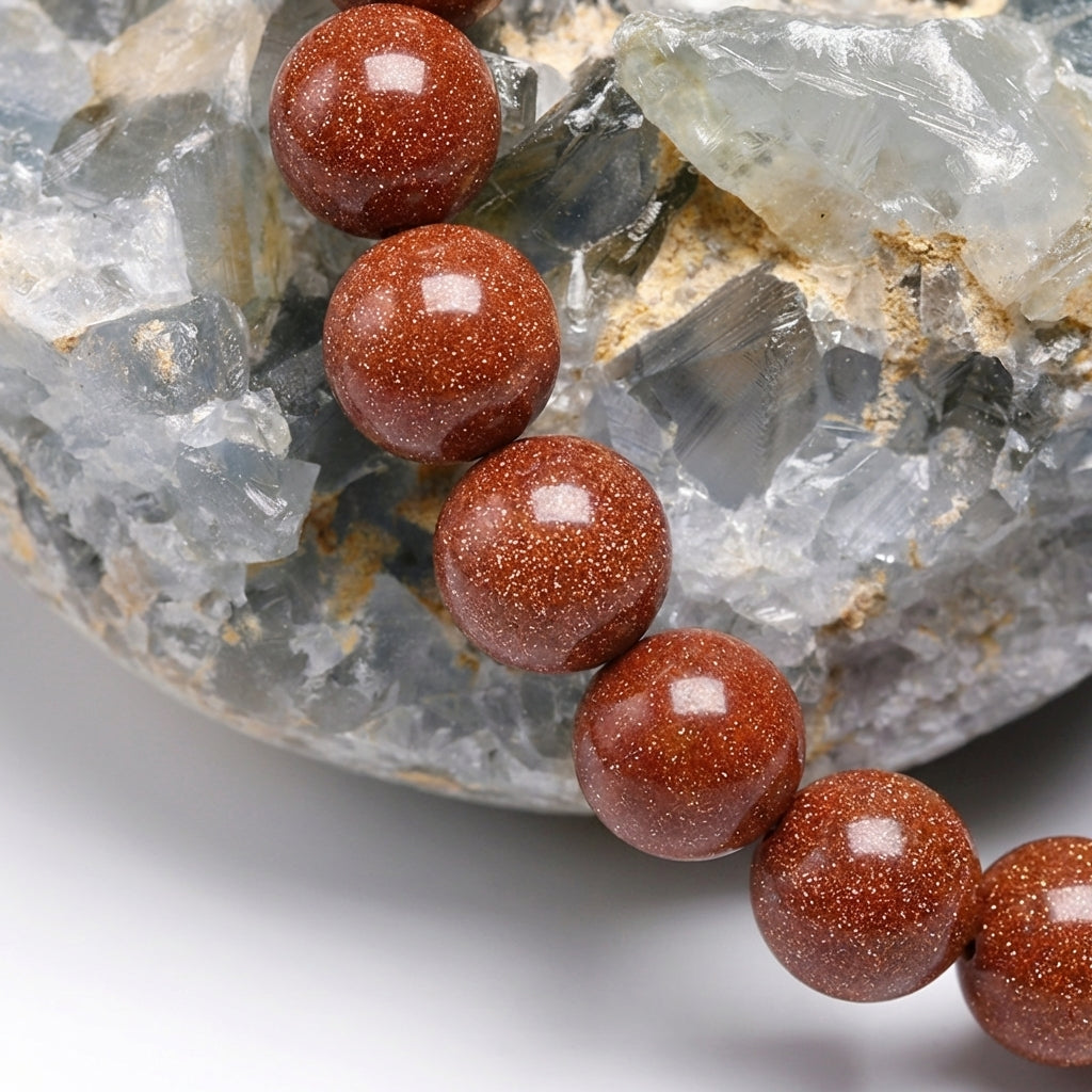 Bracelet Pierre de Sable 6/8mm Pierre Naturelle | WristArt