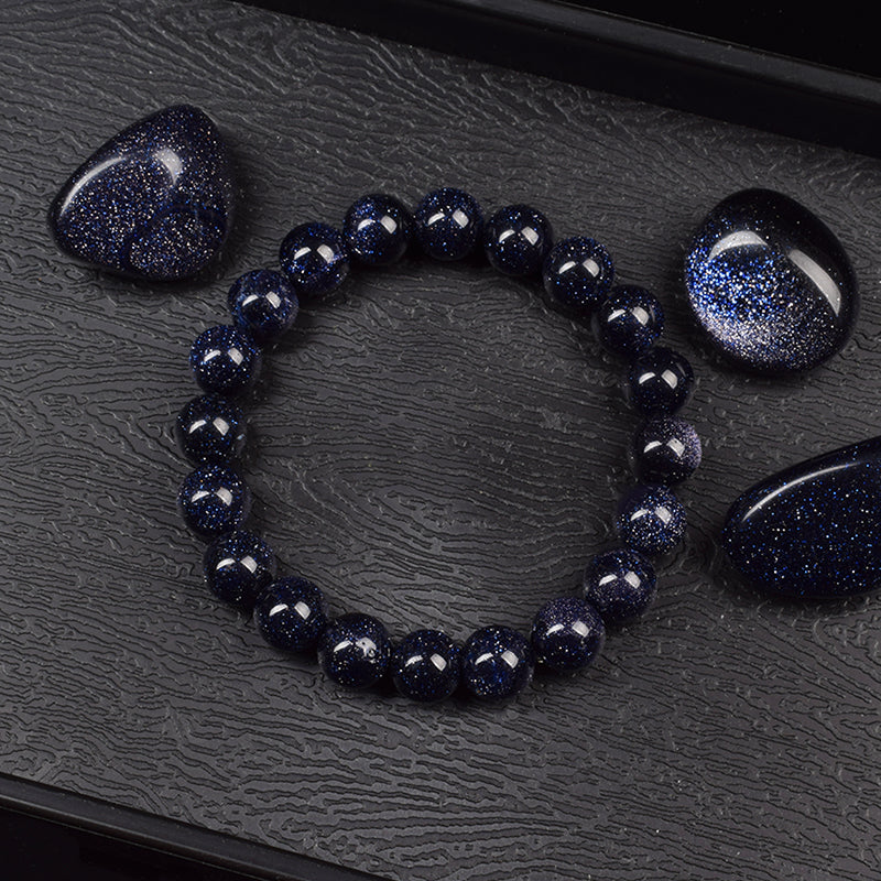 Bracelet Pierre de Sable Bleu