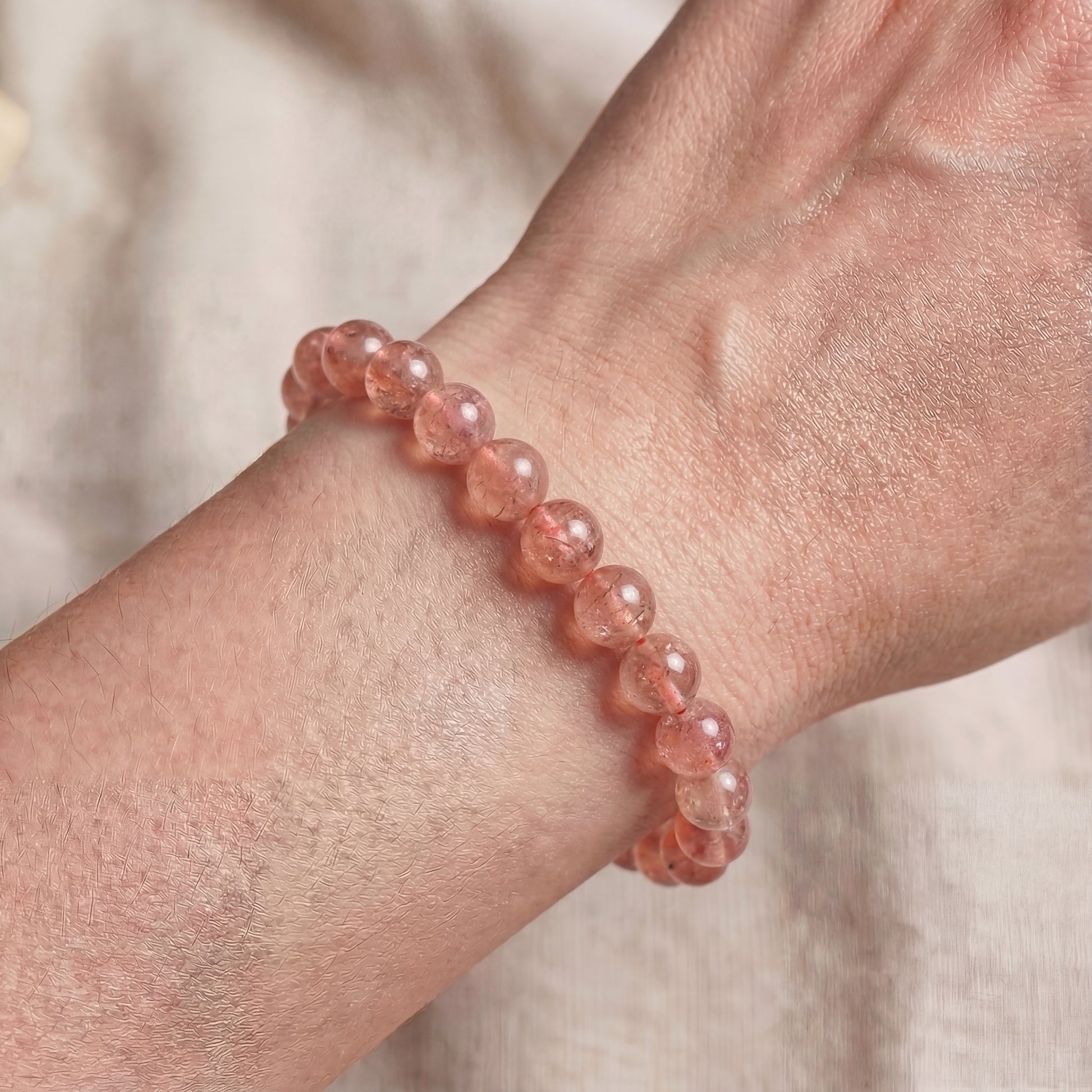 Bracelet Quartz Cerise
