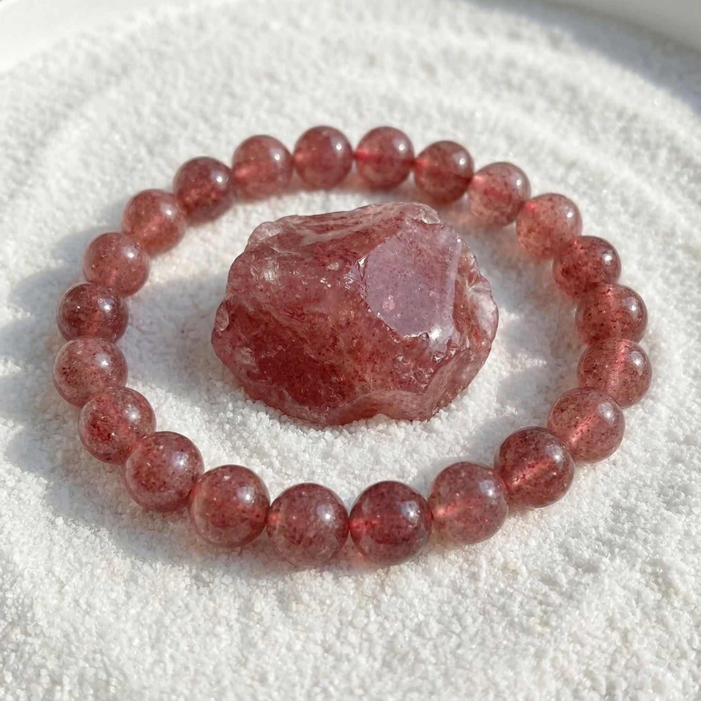 Bracelet Quartz Fraise
