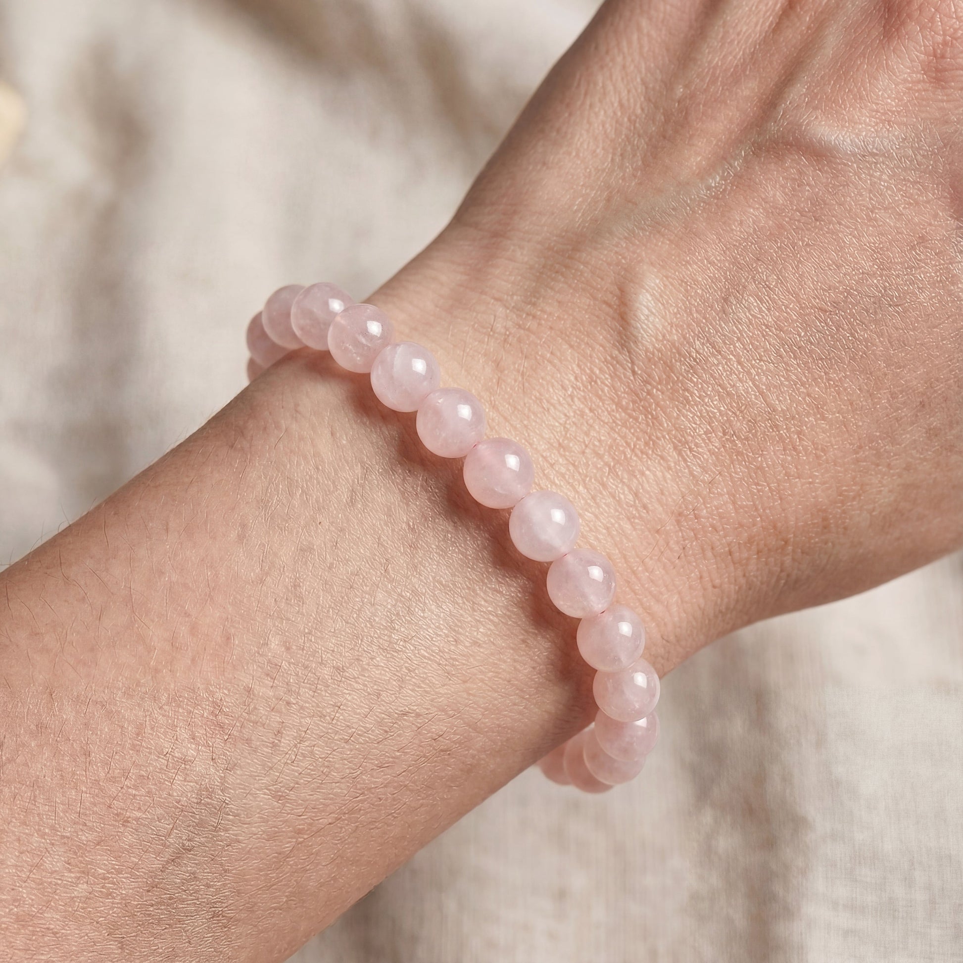 Bracelet quartz rose