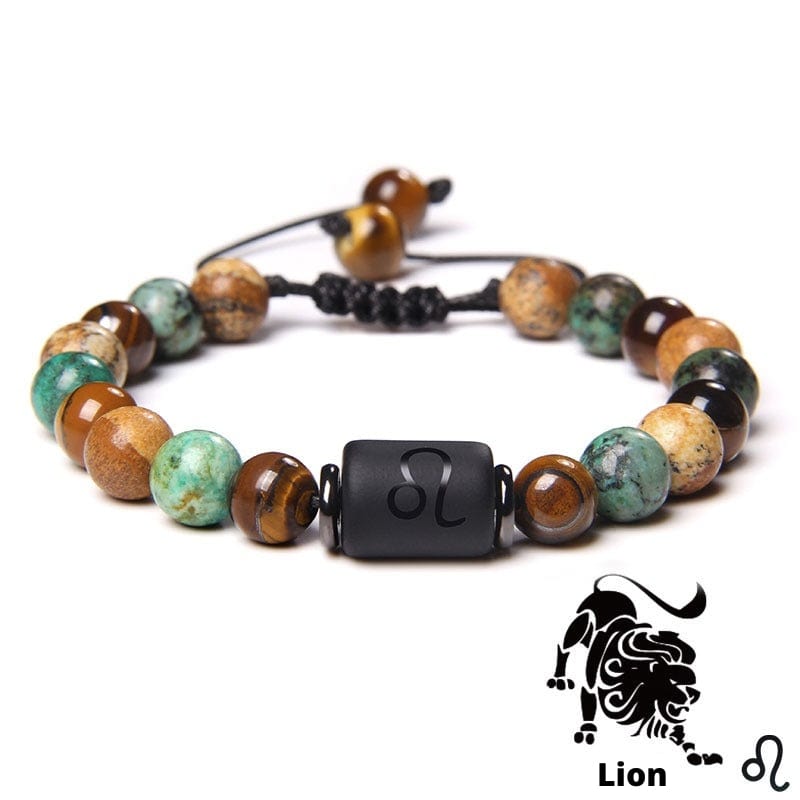 bracelet signe astrologique Lion
