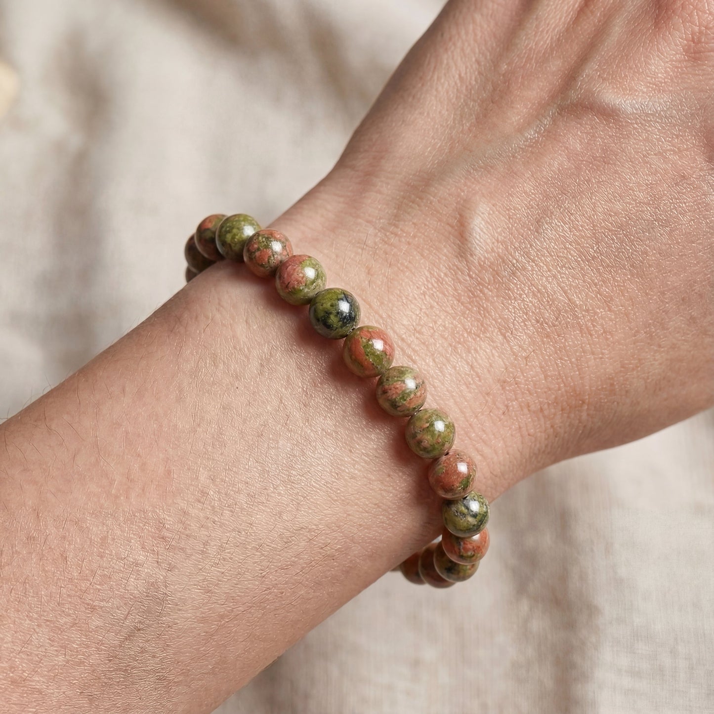 Bracelet unakite