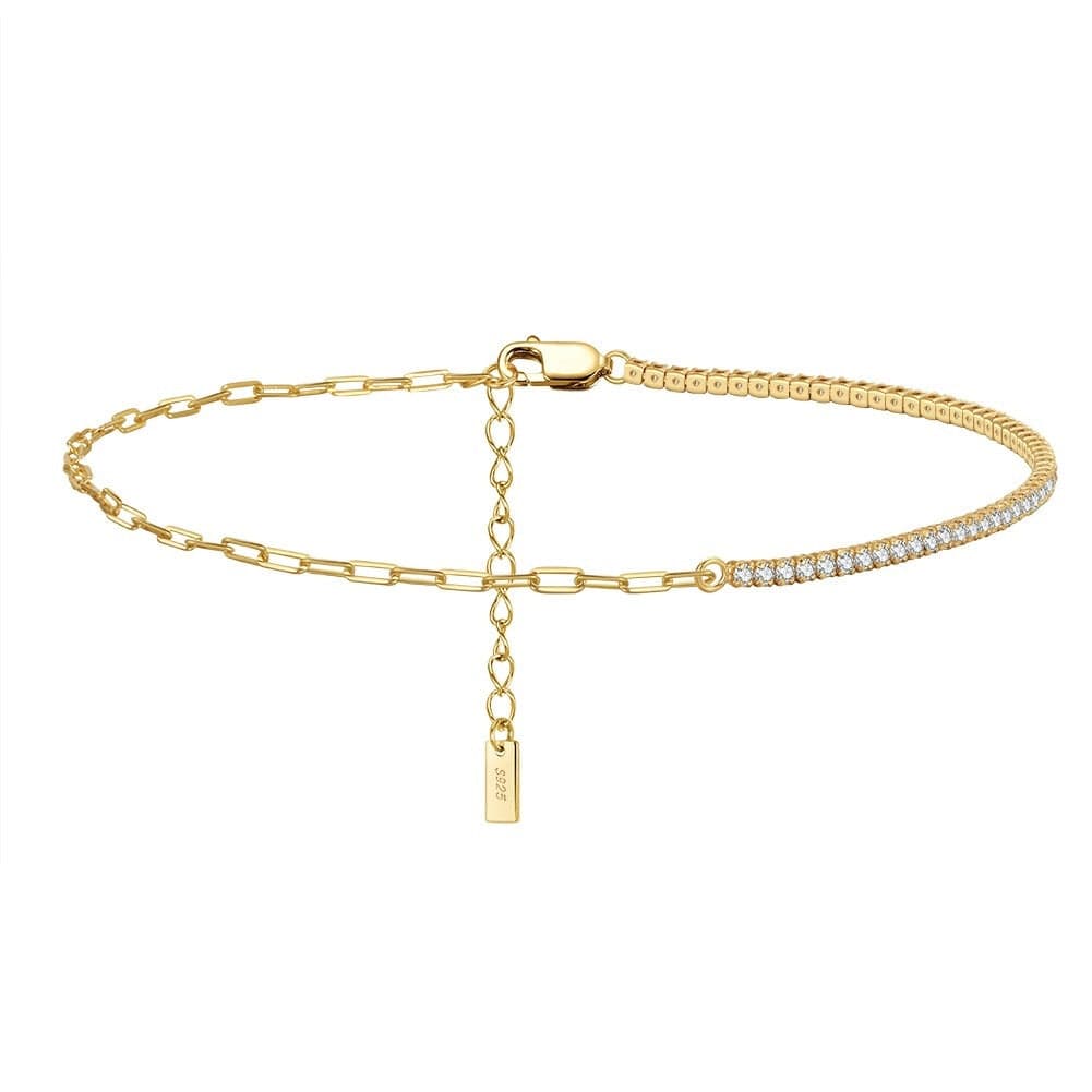chaine de cheville femme Or
