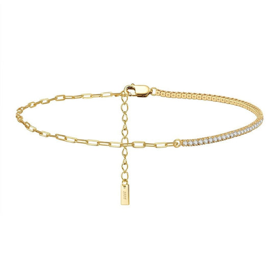 chaine de cheville femme Or