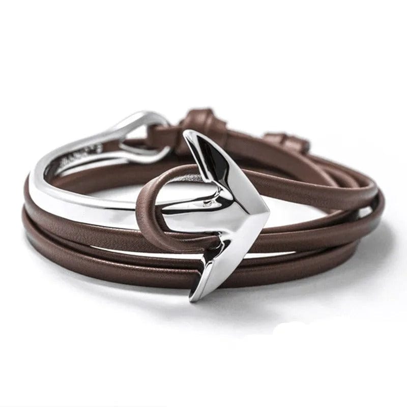 Marron / Argent