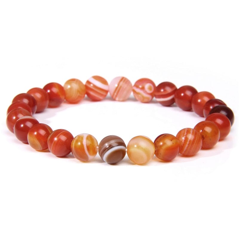 Orange bracelet agate